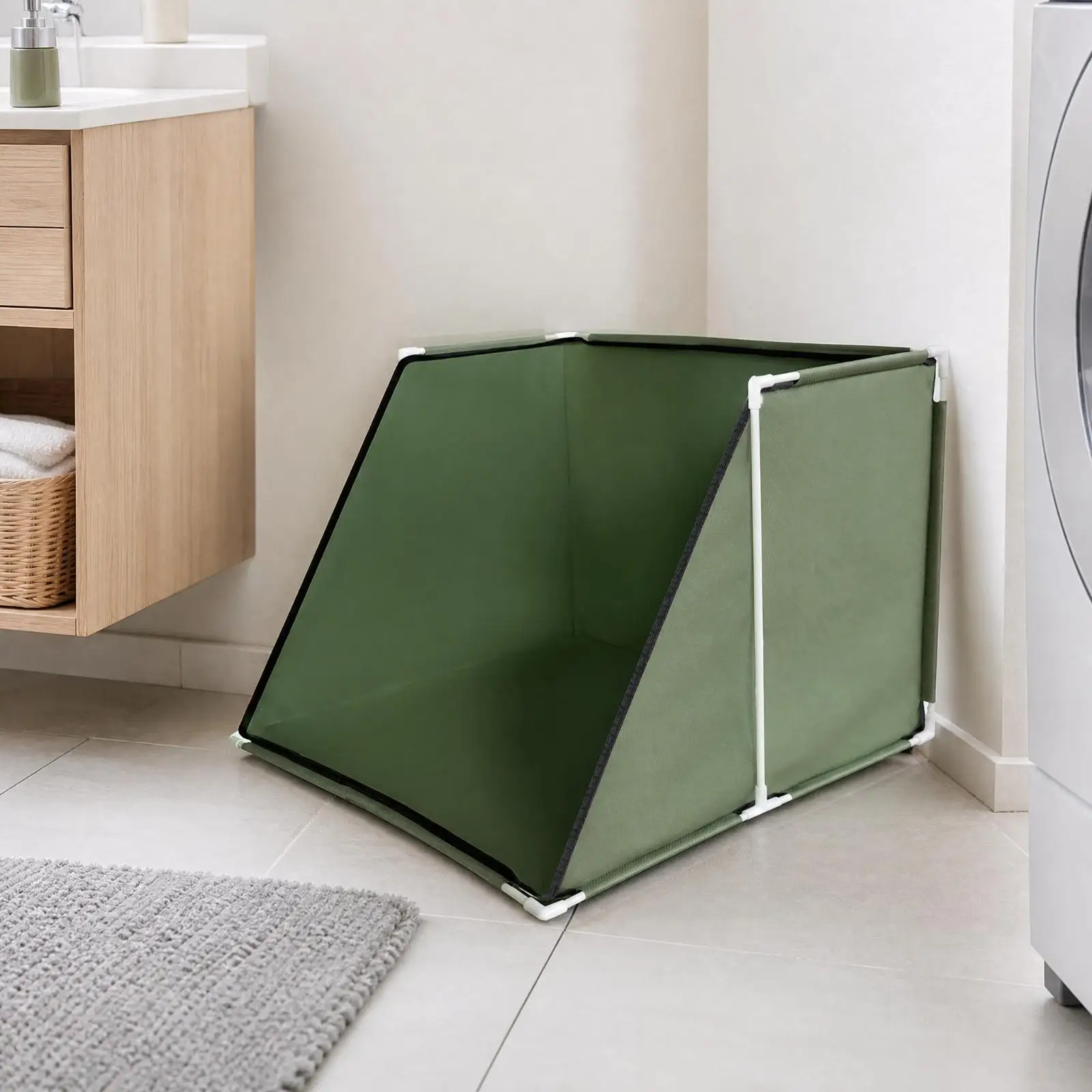 Lightweight Foldable Dog Toilet Training Pad with Privacy Panels PP PVC for Travel Use