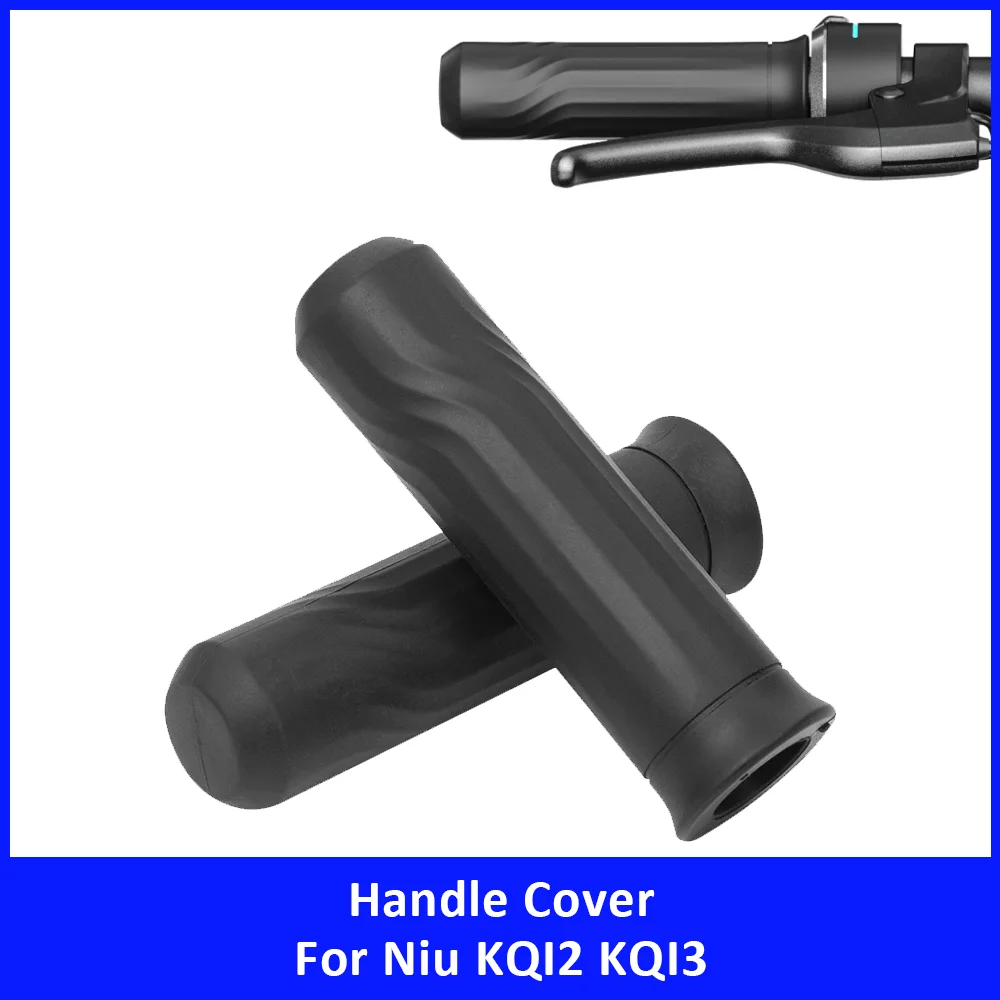 

Противоскользящие резиновые ручки для руля электросамокатов Niu KQI2 KQI3, износостойкие накладки на руль, запасные части