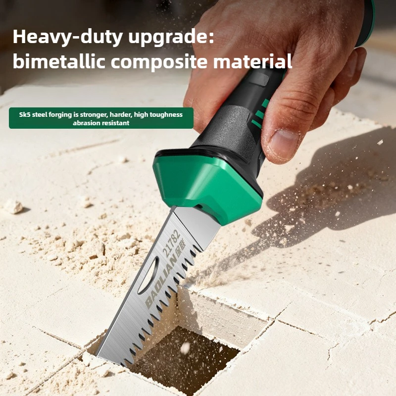 منشار يدوي محمول باليد من BAOLIAN منشار لوحة الحائط منشار النجارة المنزلي Express Park Forest Garden منشار فني منشار لوح الجبس