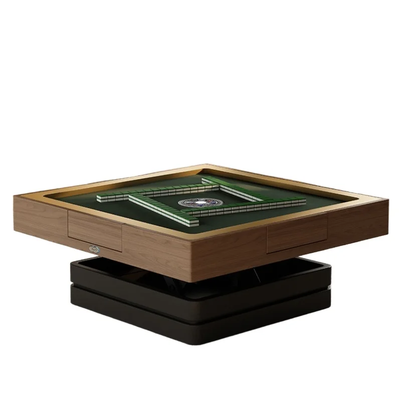 

Function Lifting rock slab coffee table dining table integrated dual-purpose, household and ancient style