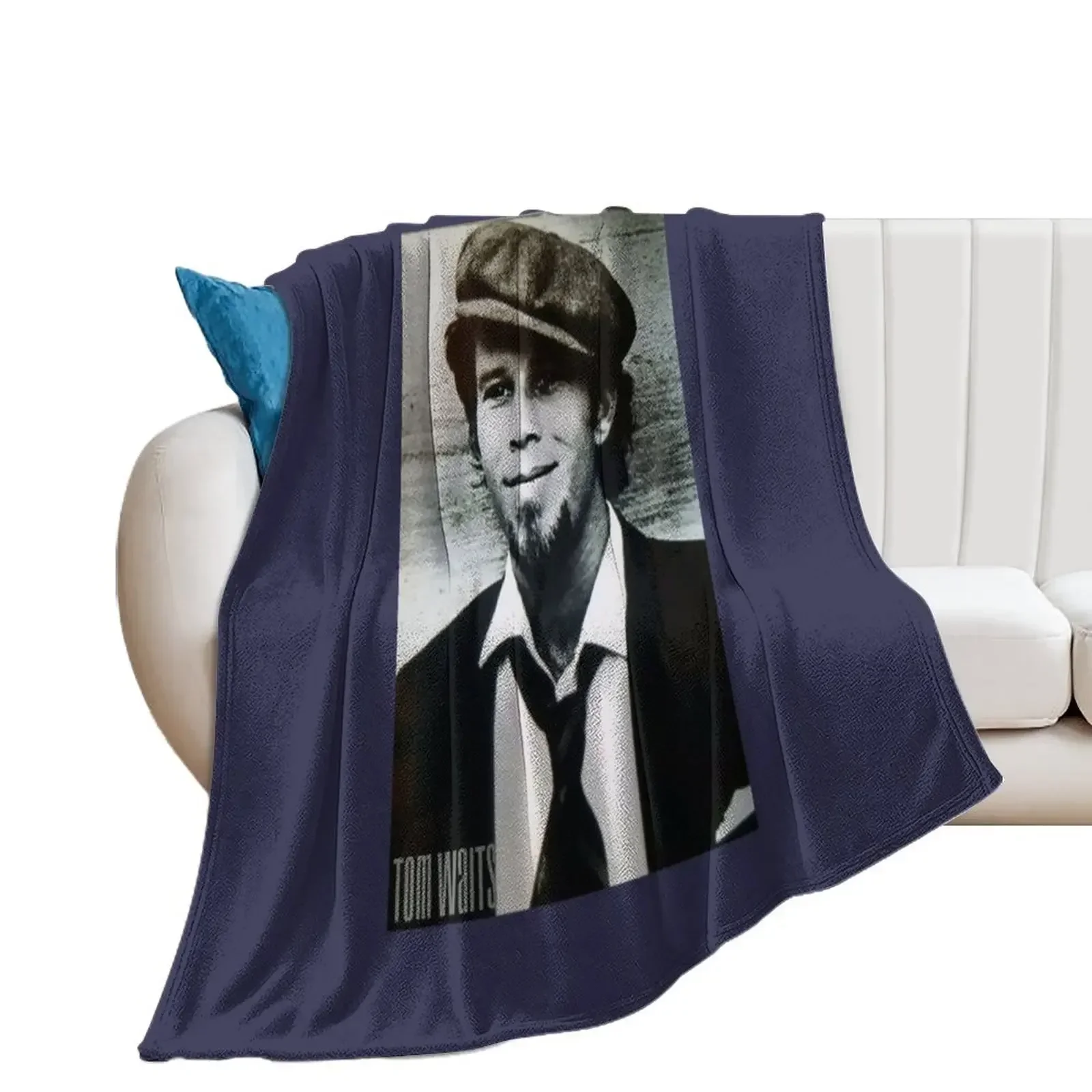 

Tom Waits Throw Blanket Soft Plaid Nap Blankets