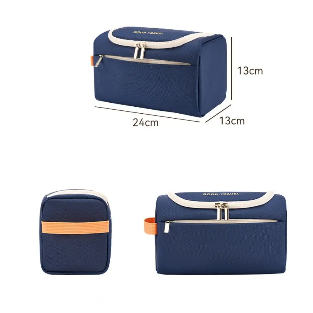 Digital Storage Bag Handbag Wash Bag Large Capacity Oxford Portable Waterproof Wear-resistant Makeup Bag
