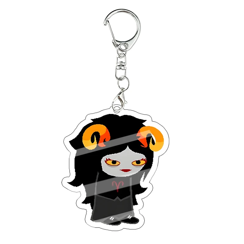 Homestuck AdiosToreador Dave Acryl-Schlüsselanhänger Dekorationszubehör Anhänger Schlüsselanhänger Figuren Mädchen Tasche Geburtstagsgeschenk – Detail 14