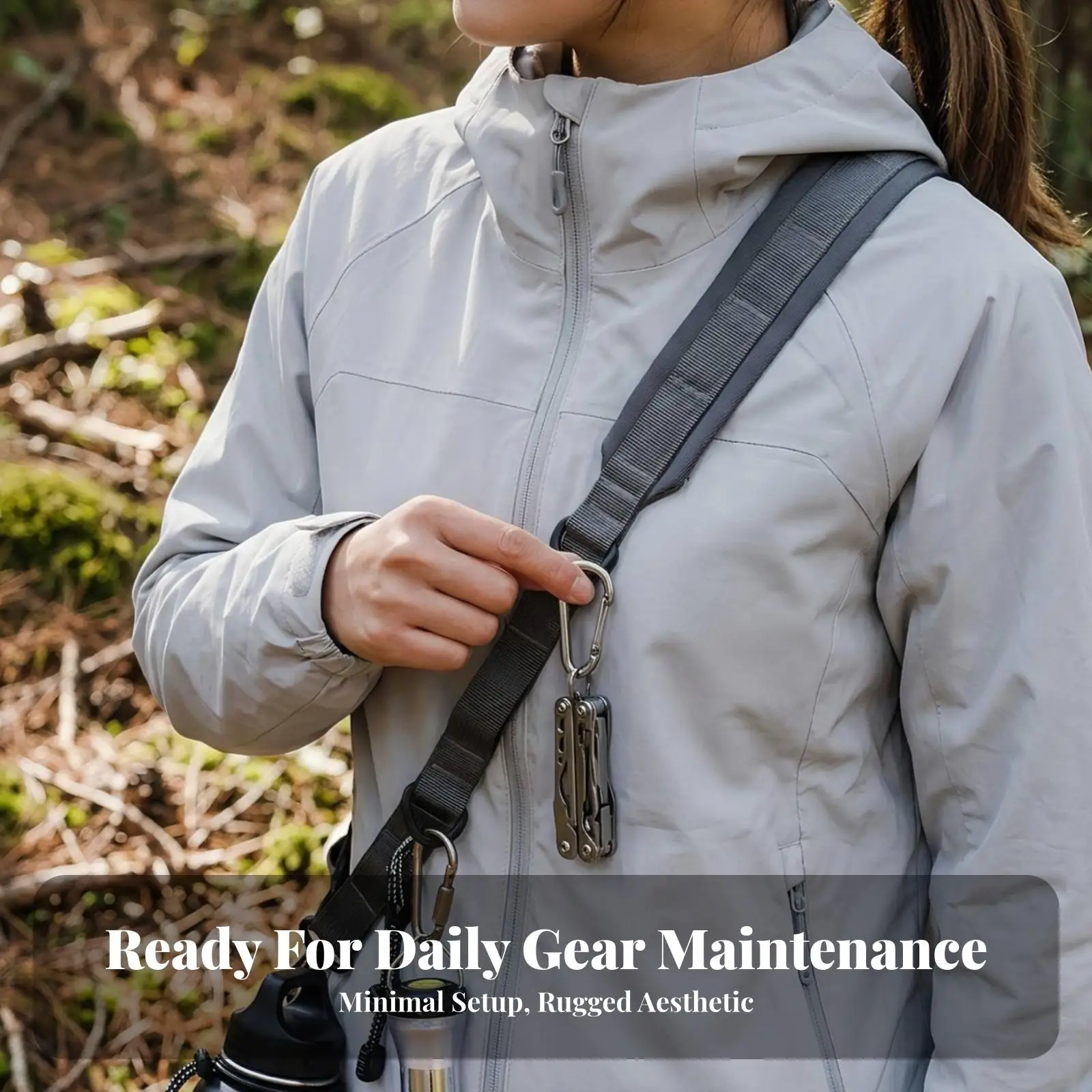 MOLLE Shoulder Strap Lightweight Strap Material Accessory Woven for Hikers