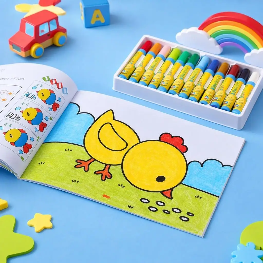 Coloring Book with Doodle Drawing Pages for Relaxation Creative Fun Stress Relief Art Activity Gift Idea for All Ages