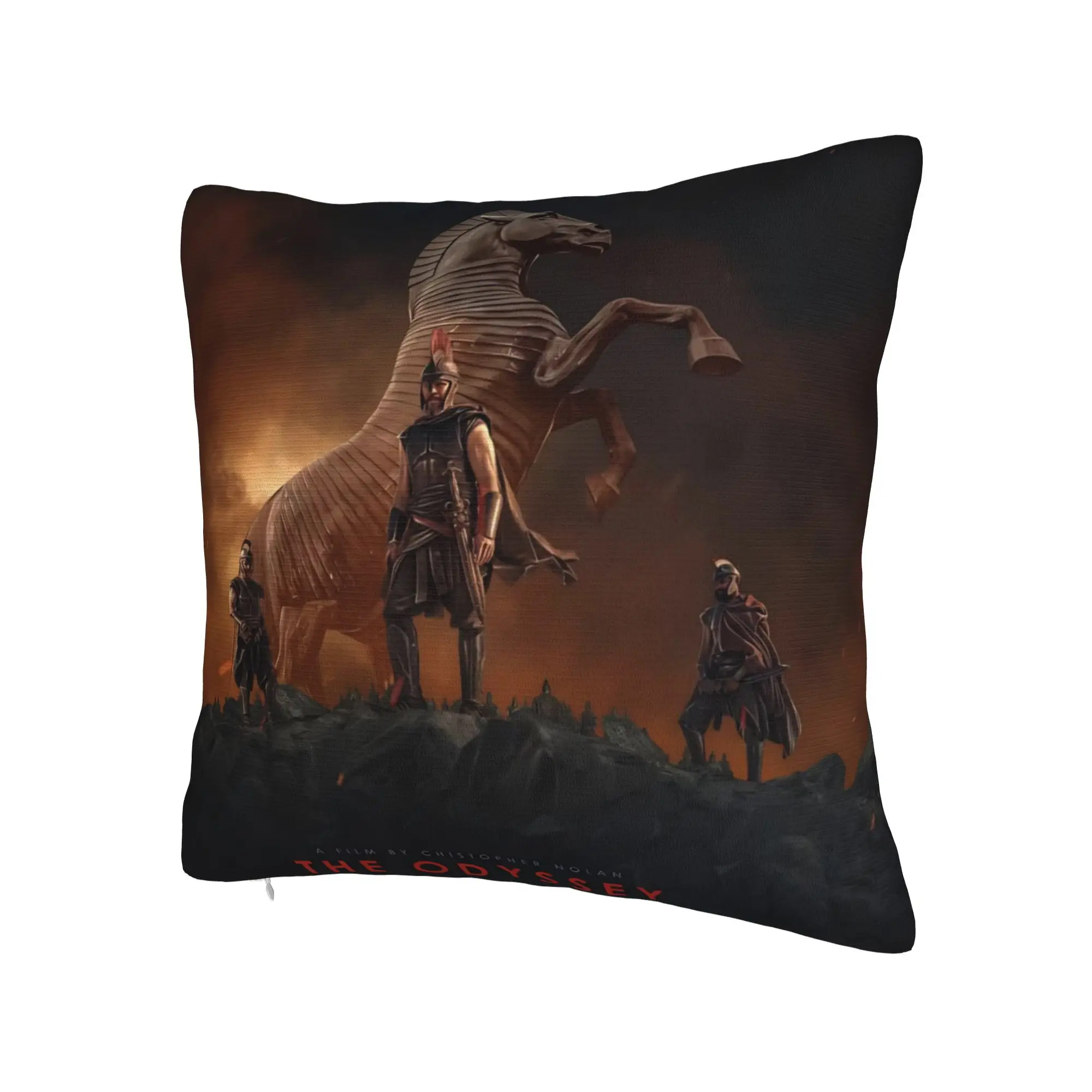 Decorative Pillow Cover The Odyssey Movie Merch Home  Pillow Case Cover Square Multiple Sizes