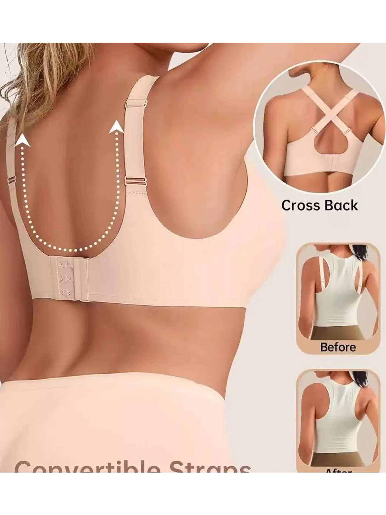 Women's Wire-Free Support Bra - đánh giá và giá Full Coverage Bra