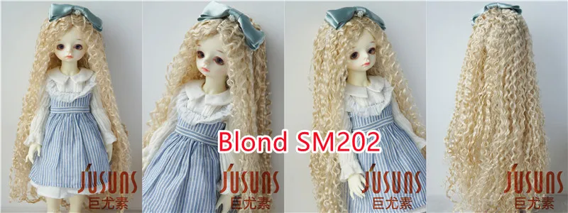 JD220 1/6 1/4 1/3 1/12 Blythes Extremely Long Curly Fashion Synthetic Mohair BJD Wig YOSD MSD SD Doll Accessories