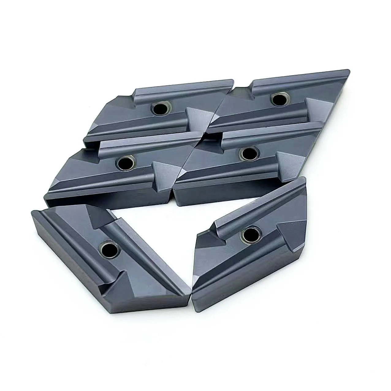 Hoja de carburo KNUX160405 R LT10, herramienta de torno CNC de alta calidad, 100% original, KNUX160405R
