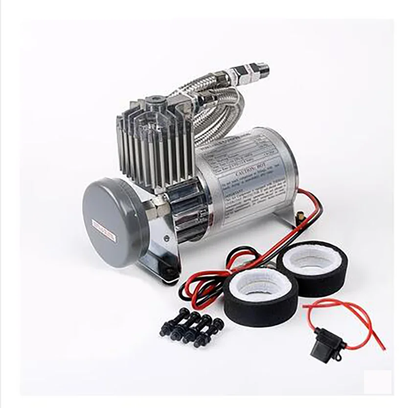 Modified Stainless Steel Suspension Motor For 12V Car Car Air Pump Air Horn Compressor Air Compressor Oil-free