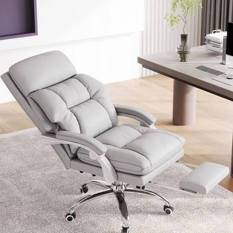 Silla De oficina cómoda giratoria, reposabrazos, soporte para sala De estar, silla De juegos, sillón reclinable, ergonómico, muebles para el hogar