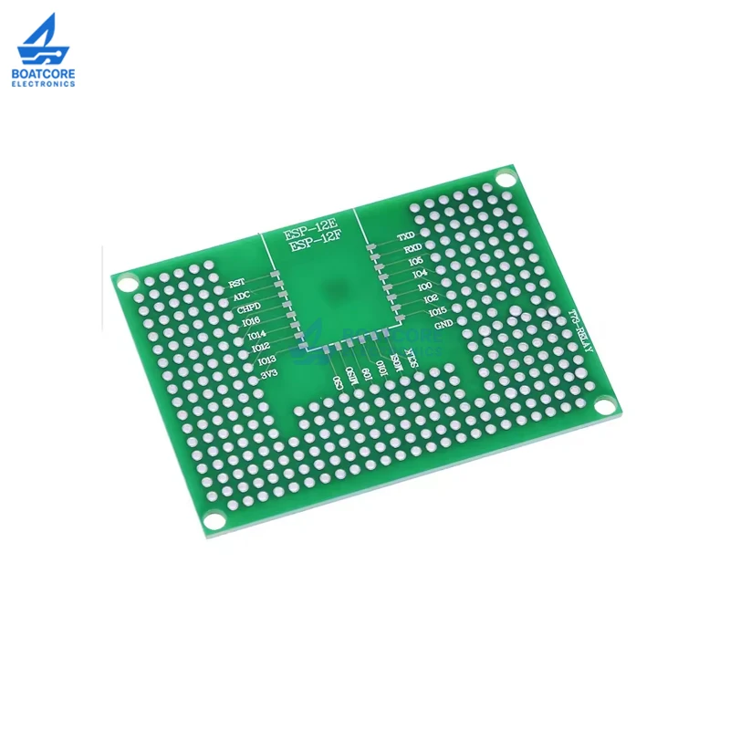 1PCS 5x7CM Double Side Prototype Board Protoshield Breadboard For ESP8266 WIFI ESP-12F ESP-12E ESP32 ESP32S