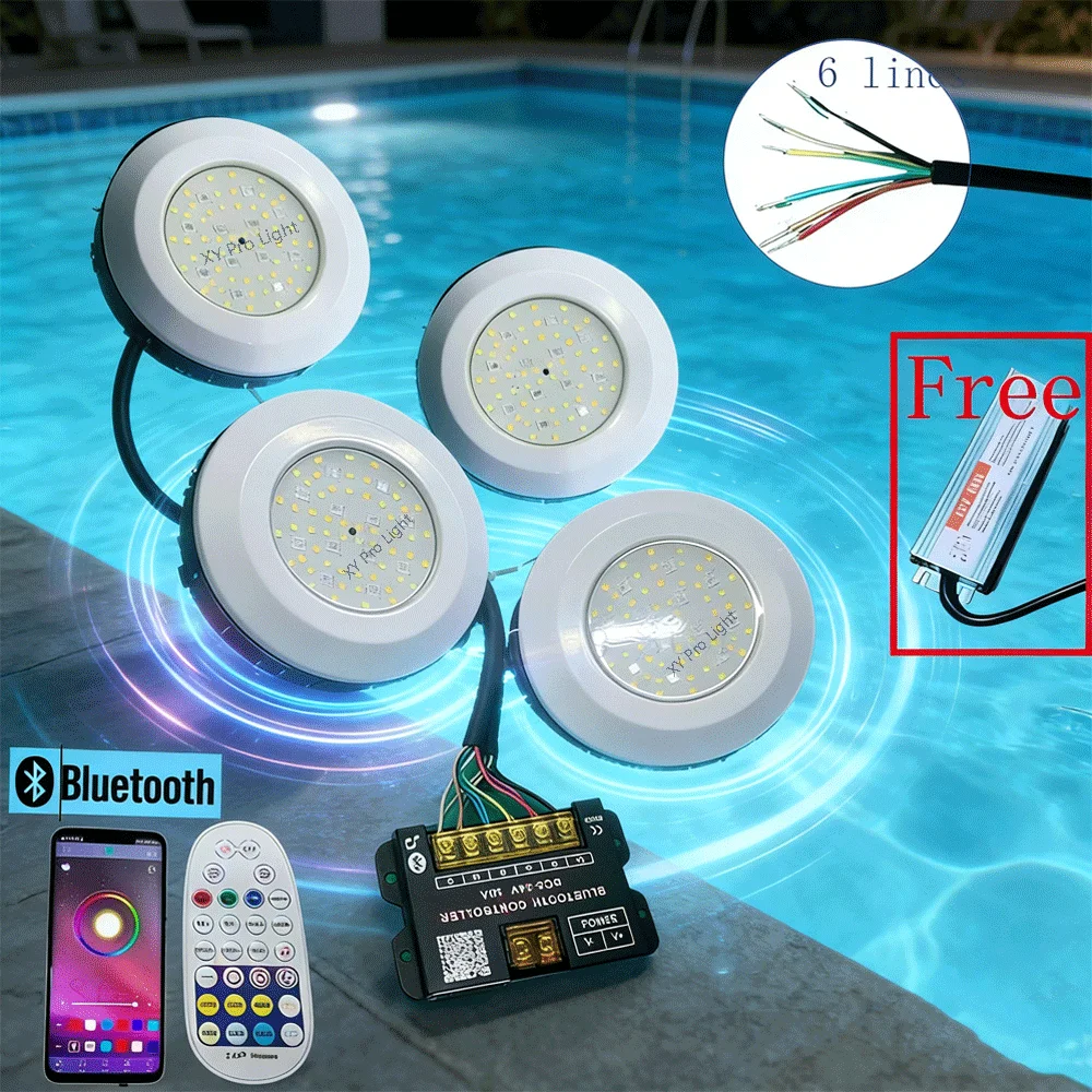 rgbcw-led-pool-light-18w-dc12v-6lines-bluetooth-app-control-ip68-underwater-spotlight-fountainlandscapepiscina-illuminate-lamp