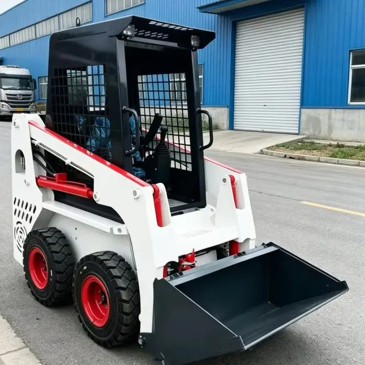 

Customized Industry Top 1 Loader, Skid Steer Transporter, High-Quality Skid Steer Carrier, Sand and Gravel Clearing Equipment