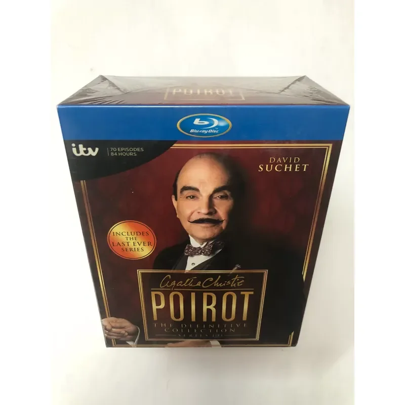 Detective Poirot Season 1 to 3 with Chinese and English Subtitles Brand New Unopened Box Set