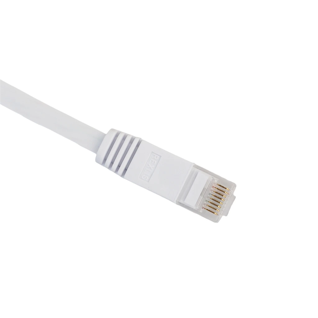 

Flat Cat 6 Ethernet Cable 25 Ft High Performance LAN Patch Cord Network Cable for Home Office Streaming