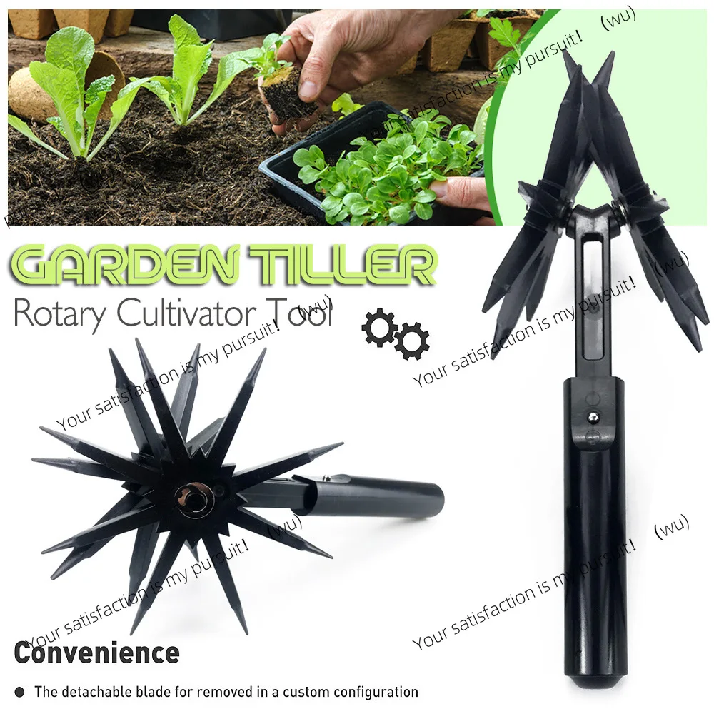 

New handheld grass scarifier, soil scarifier, garden soil scarifier, garden soil turning tool