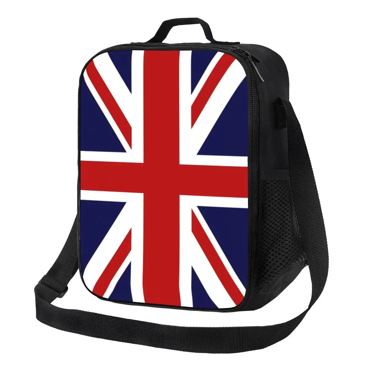 Union Jack Flag Of The UK Resuable Lunch Box for Multifunction Thermal Cooler Food Insulated Lunch Bag School Children Student