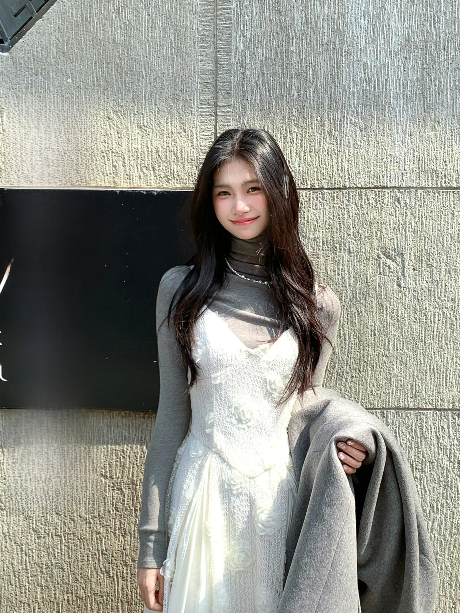 

Комплект из двух предметов: вязаный свитер Peacola Summer Garden Mermaid Dr Strapl с длинными рукавами и повседневные брюки для женщин