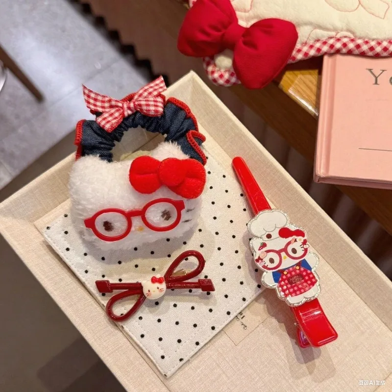 Sanrio Hellokitty Kuromi Kawaii Duckbill Clip Forcina Cartoon Anime Cute Sweet Accessori per capelli Regalo di compleanno per bambini