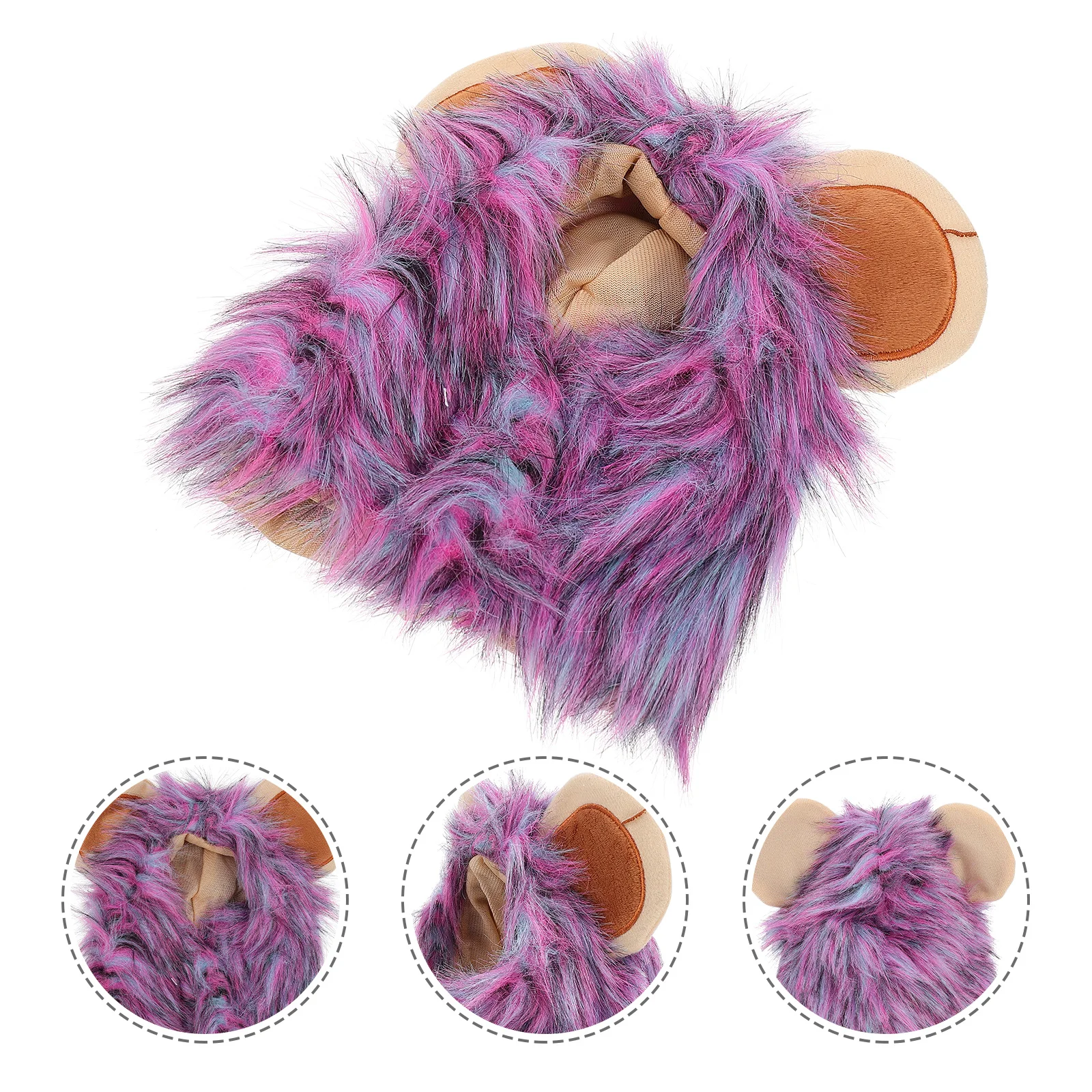 

1Pcs Lion Dog Hat Halloween Pet Costume Adjustable Decorative Headgear Party Supplies Dog Halloween Hats Cat Hats