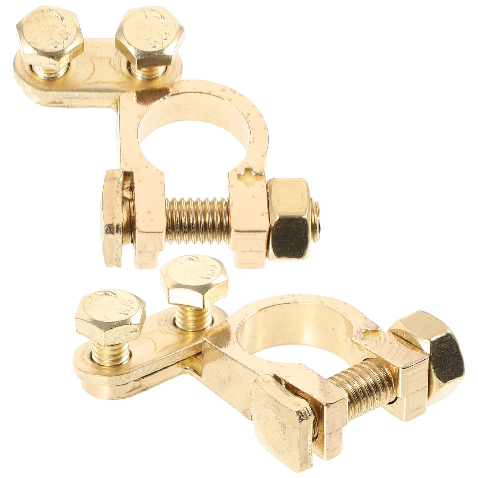 

Terminal Connector Car Electrical Connectors Clip Brass Negative Positive Clamp Durable Universal Design for Truck Car