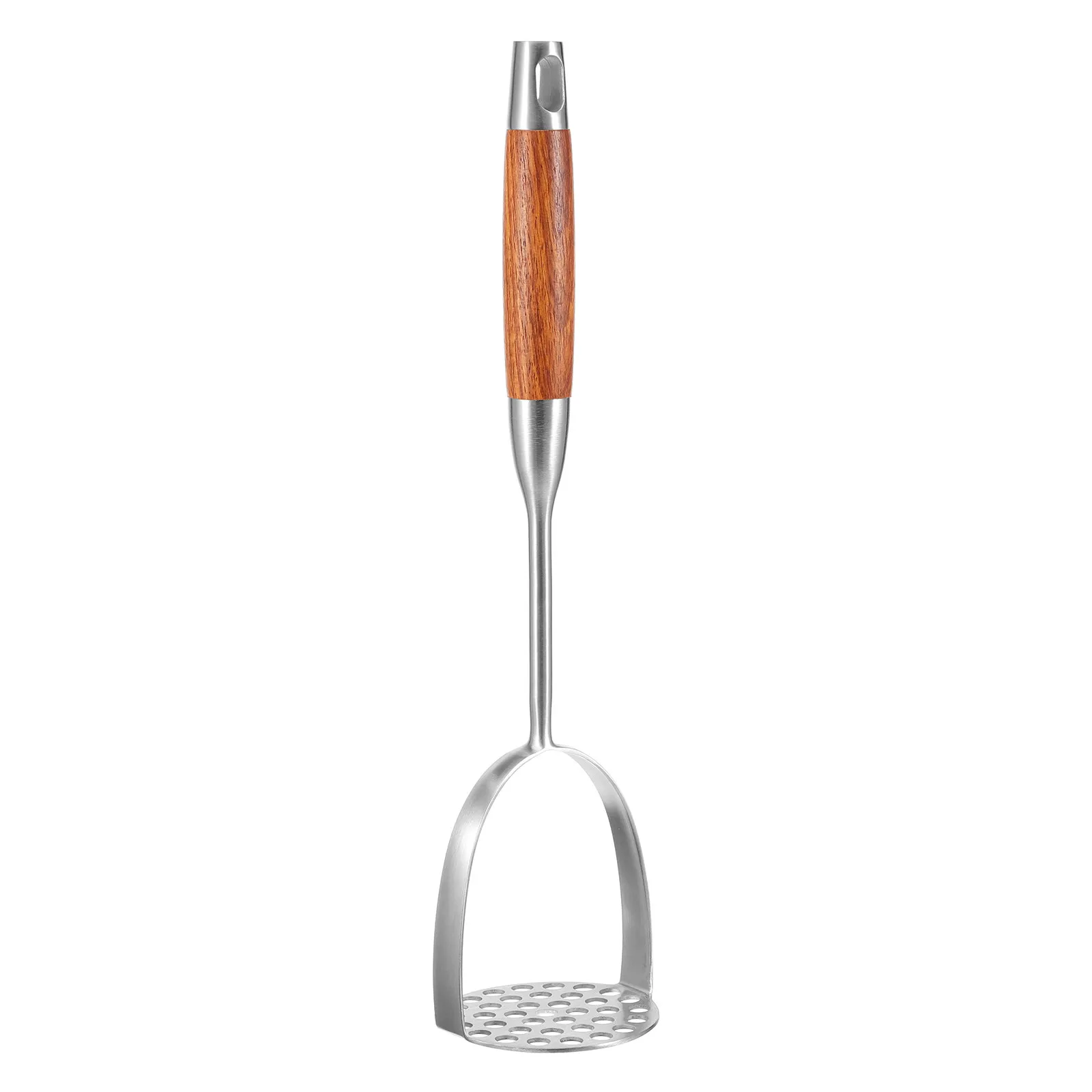 1Pcs Potato Masher Multi Function Vegetable Smasher Stainless Steel Kitchen Gadget for Mashed Potatoes Bananas Pumpkins Yams