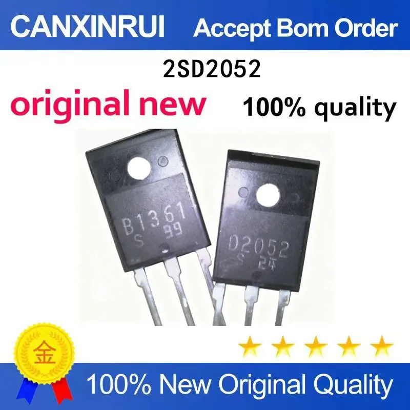 

(5 Pieces) Bp1361 2SB1361 D2052 2SD2052 Power Amplifier Pairing Tube Set TO-247