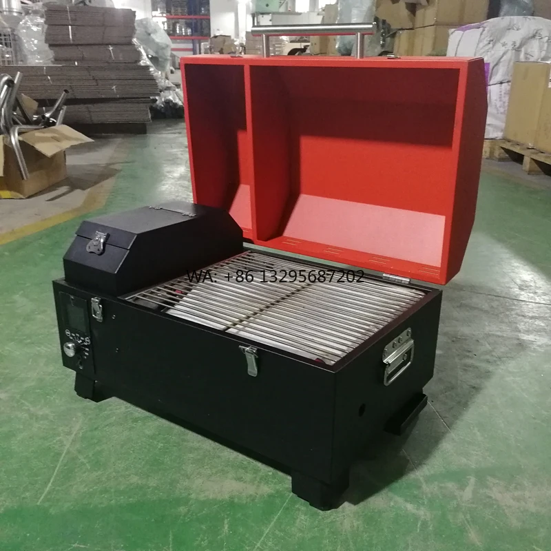 

Campfire Foldable Bonfire Fire Pit Cooking Stove Camping Cooktops Cast Iron Cooker Wood Pellet Grill Smoker