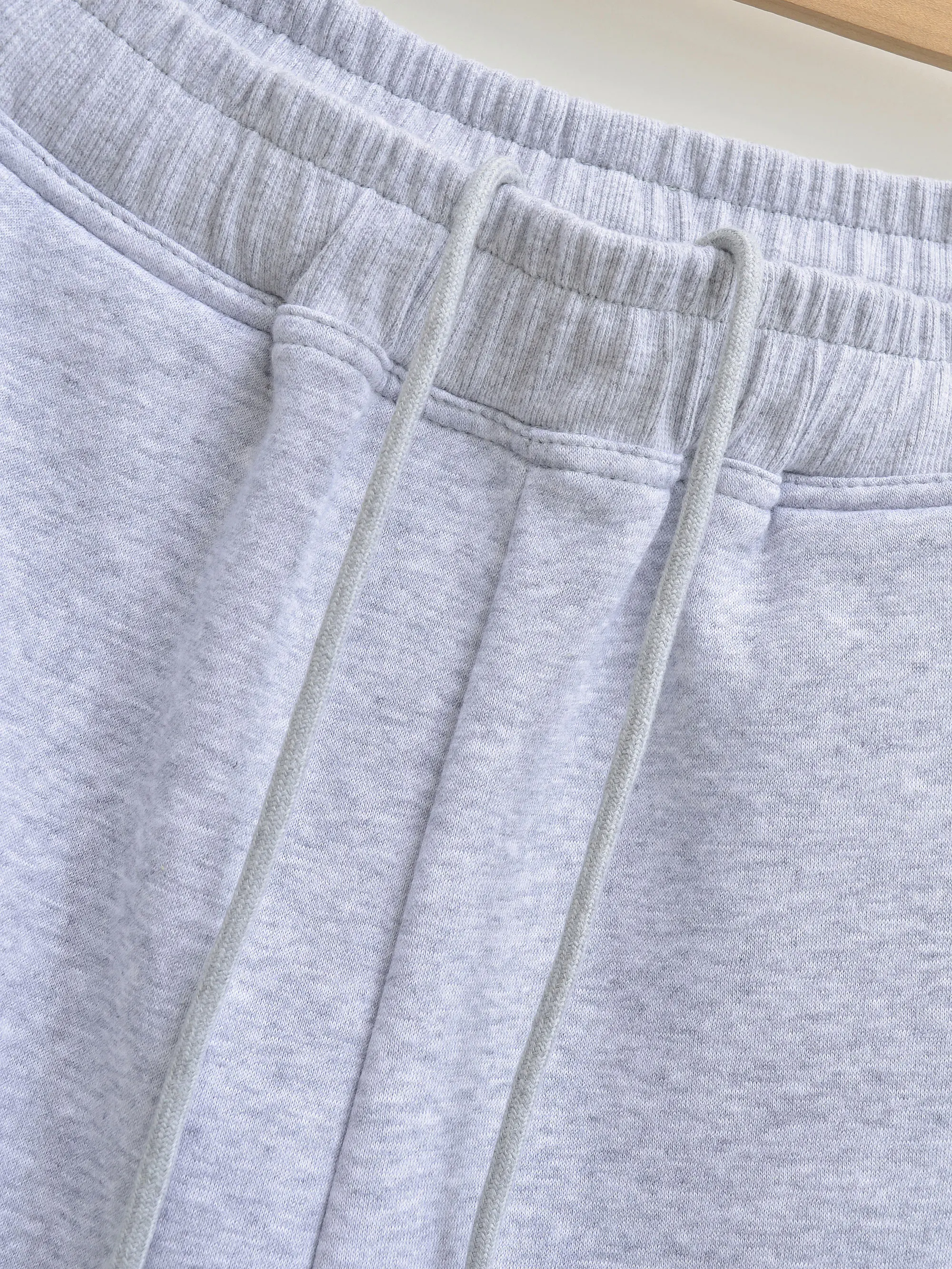 HH Frauen Casual Solide Hoodies Hosen Sets Langarm Pullover Sweatshirts Mantel Kordelzug Breite Bein Hosen Büro Dame Anzüge – Detail 17