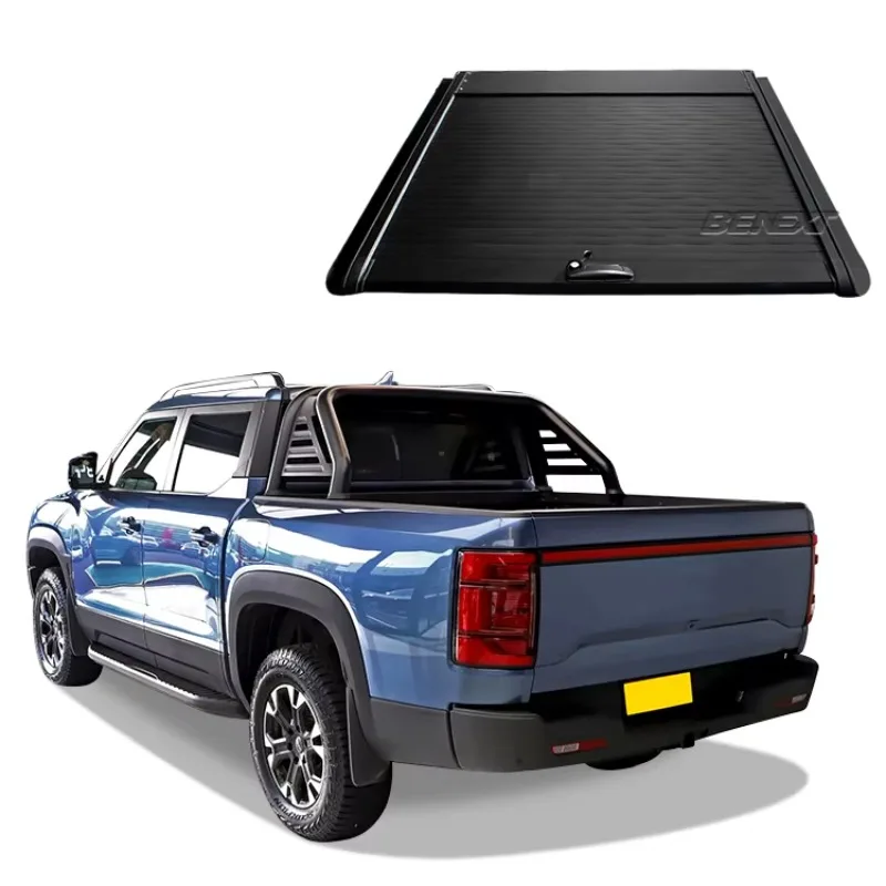 

Benext Electric Pickup Truck Bed Cover NP300 Navara Manual Retractable Roller Lid Waterproof Custom Aluminum Alloy