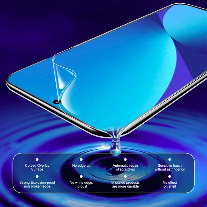 3PCS 999D Hydrogel Film For Xiaomi Redmi 5 Plus 5A 6 6A 4X S2 Go K20 Screen Protector Redmi Note 6 5 5A 4 4X Pro Protective Film