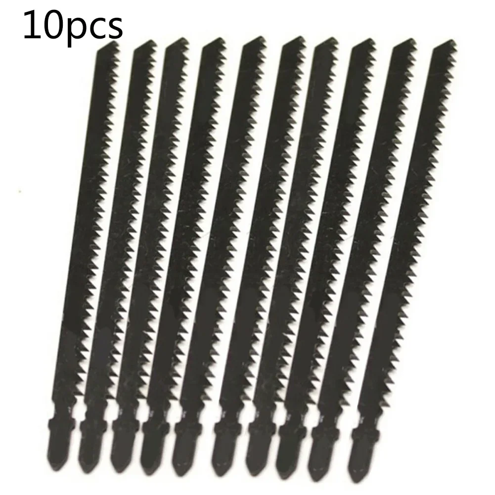 10Pcs Jigsaw Saw Blades T744D 180mm Quick Cutting Set For Wood Plastic Cork Particle Board Plywood Cutting Woodworking Tools