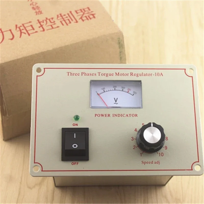 

Torque Motor Controller 10A YTC-10A Torque Motor Controller Three-phase Torque Meter Speed Regulator 380V