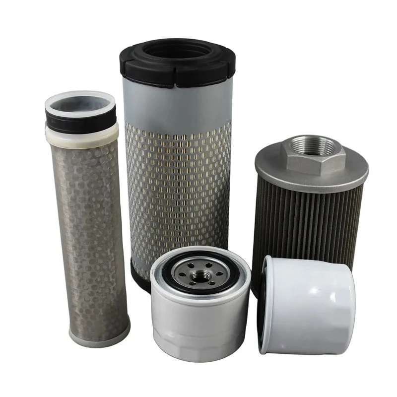 Filter Kit RD158-42270 RD158-42280 Compatible with Kubota Mini Excavator KX040-4 CA KX101 Generator GV1120 GV3100 GV3150