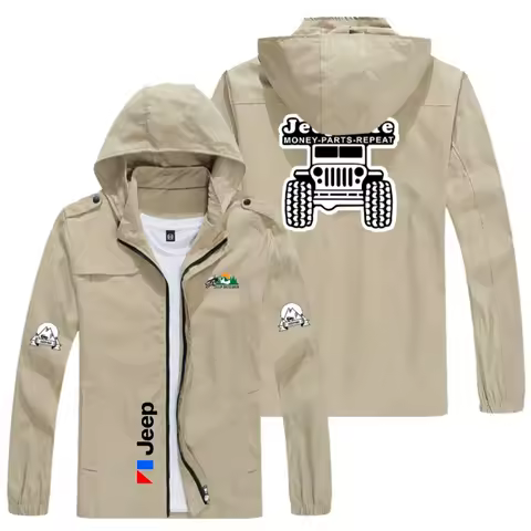 EJS Easter jeep Safari 2026 model American version Pilot high-end jacket, with a sporty style, men's large-sized jacket