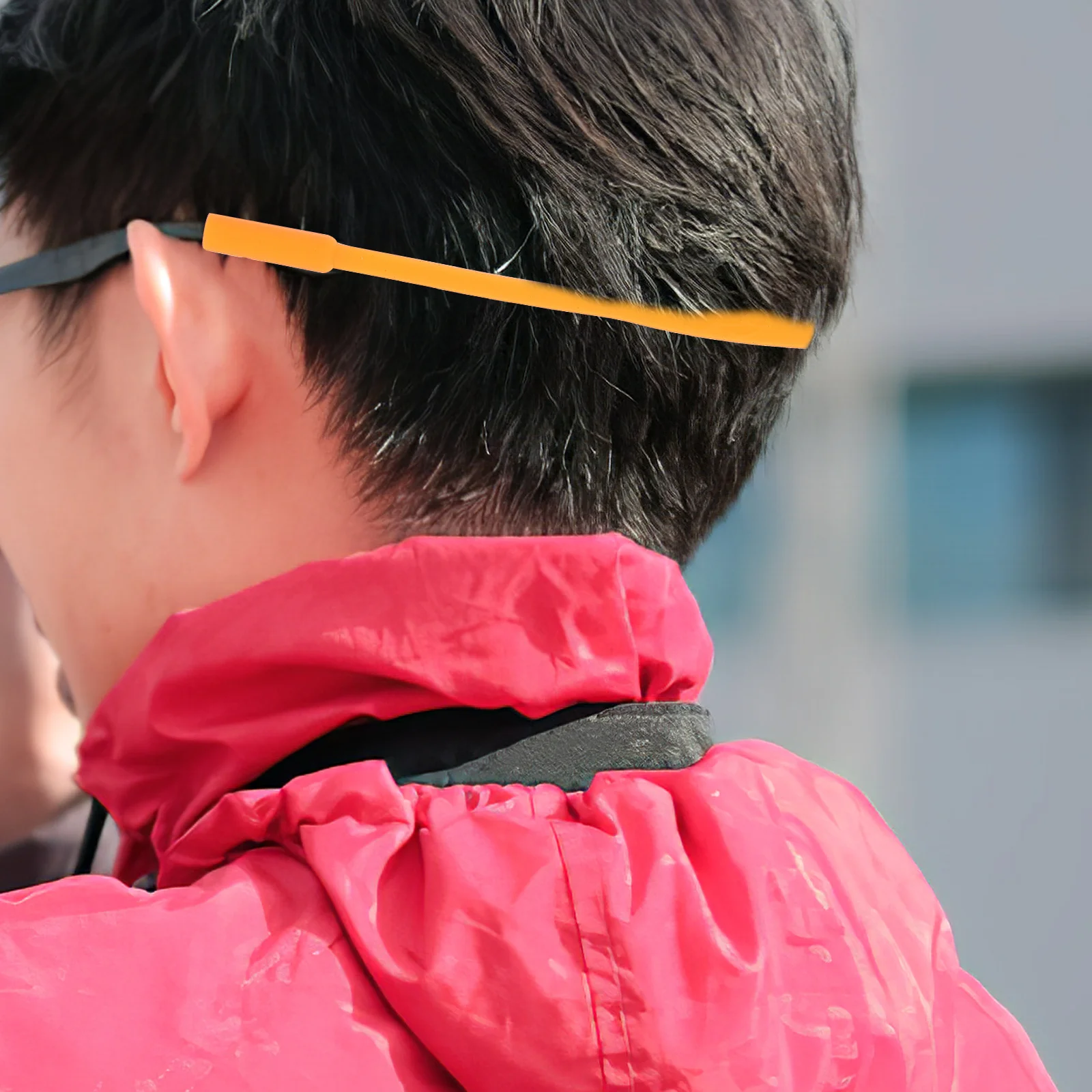 12pcs Silicone Glasses Strap For Kids Nonslip Anti-Skid Eyewear Retainer Neck Holder Sports Outdoor Use Labor Protection