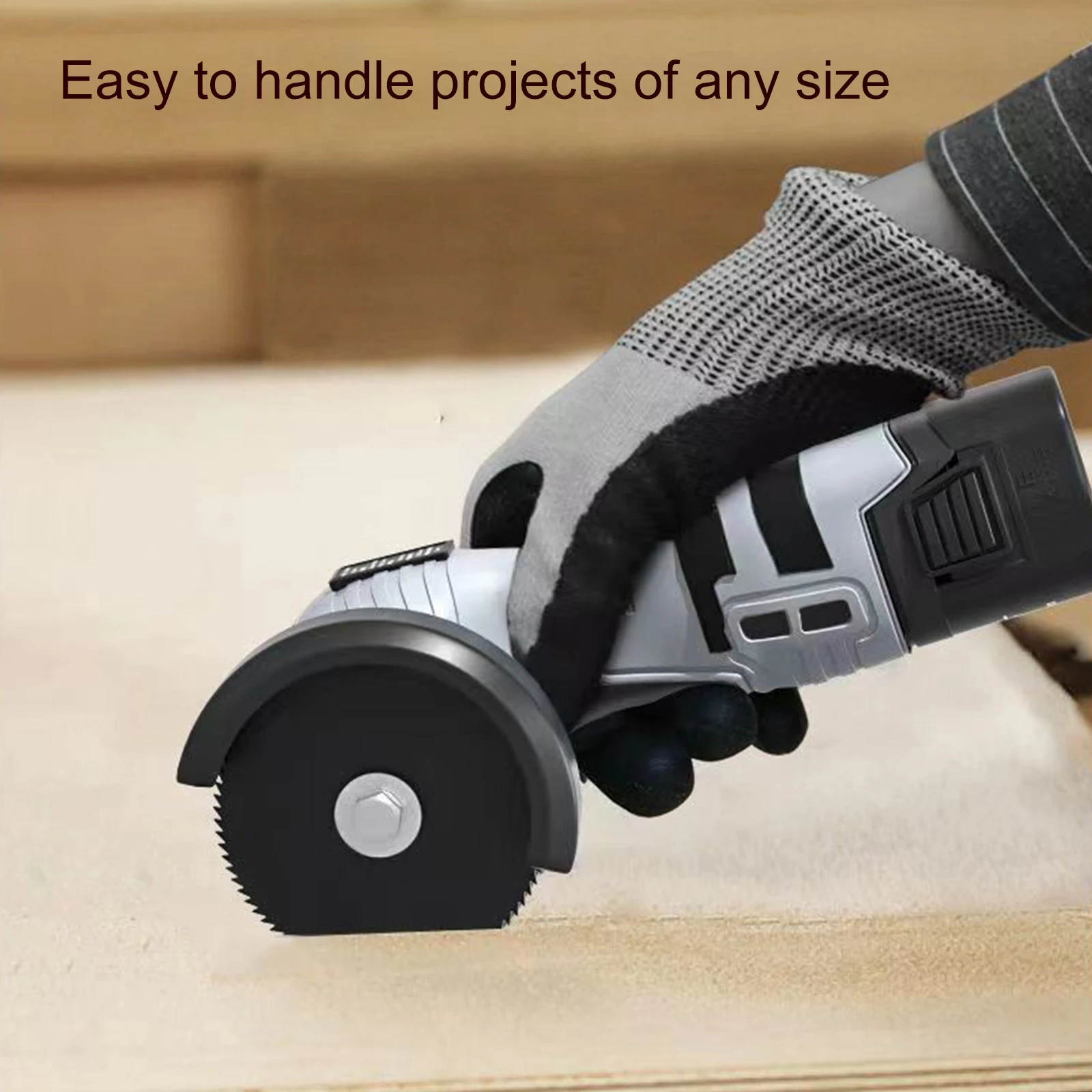 12V Brushless Angle Grinder 19500RPM Mini Cordless Polishing Grinding Diamond Machine Electric Power Tools for Home