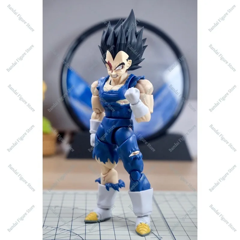 재고 있음 애니메이션 드래곤볼 Z SHF 베지터 초사이어인 헤드스컬프 액세서리 개조 부품 액션 피규어 모델 장난감 선물