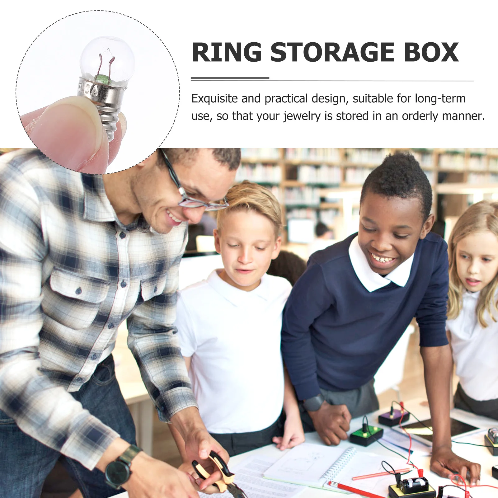 

50Pcs 38V Mini Light Bulbs Bright Durable Portable Educational Science Kit for Primary and Secondary School Experiments