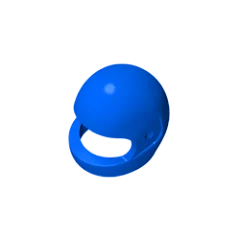 2446 30124 88415 Domestic science and technology education building block parts, miniature motorcycle helmet