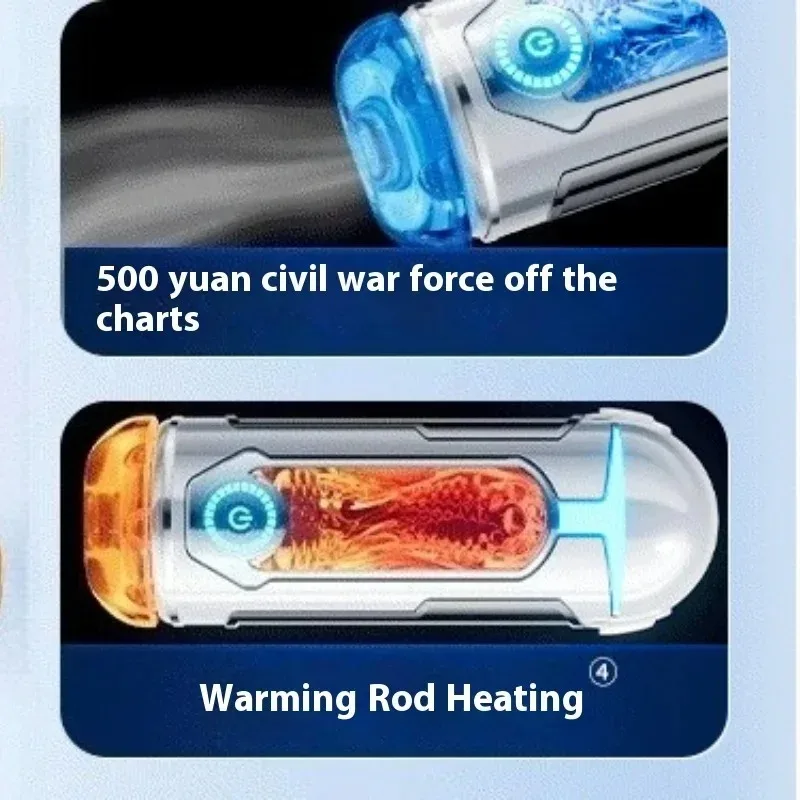 Masturbation Cup Multi-mode Strong Shock Male Vacuum Training Masturbator Adult Sex Toys Penetration Dildo Penis Vagina Jerkmate