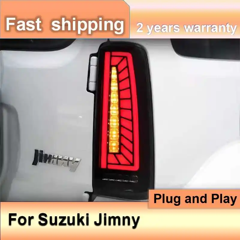 

Car Accessories for Suzuki Jimny Tail Light 2007-2017 Jimny Taillights DRL Fog Brake Turn Signal Reversing