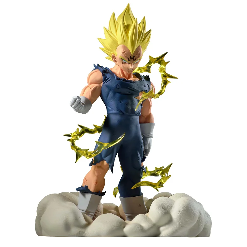 Bandai Original Banpresto Anime Dragon Ball Z History Box Majin Vegeta PVC Action Figure Collection Model Toys