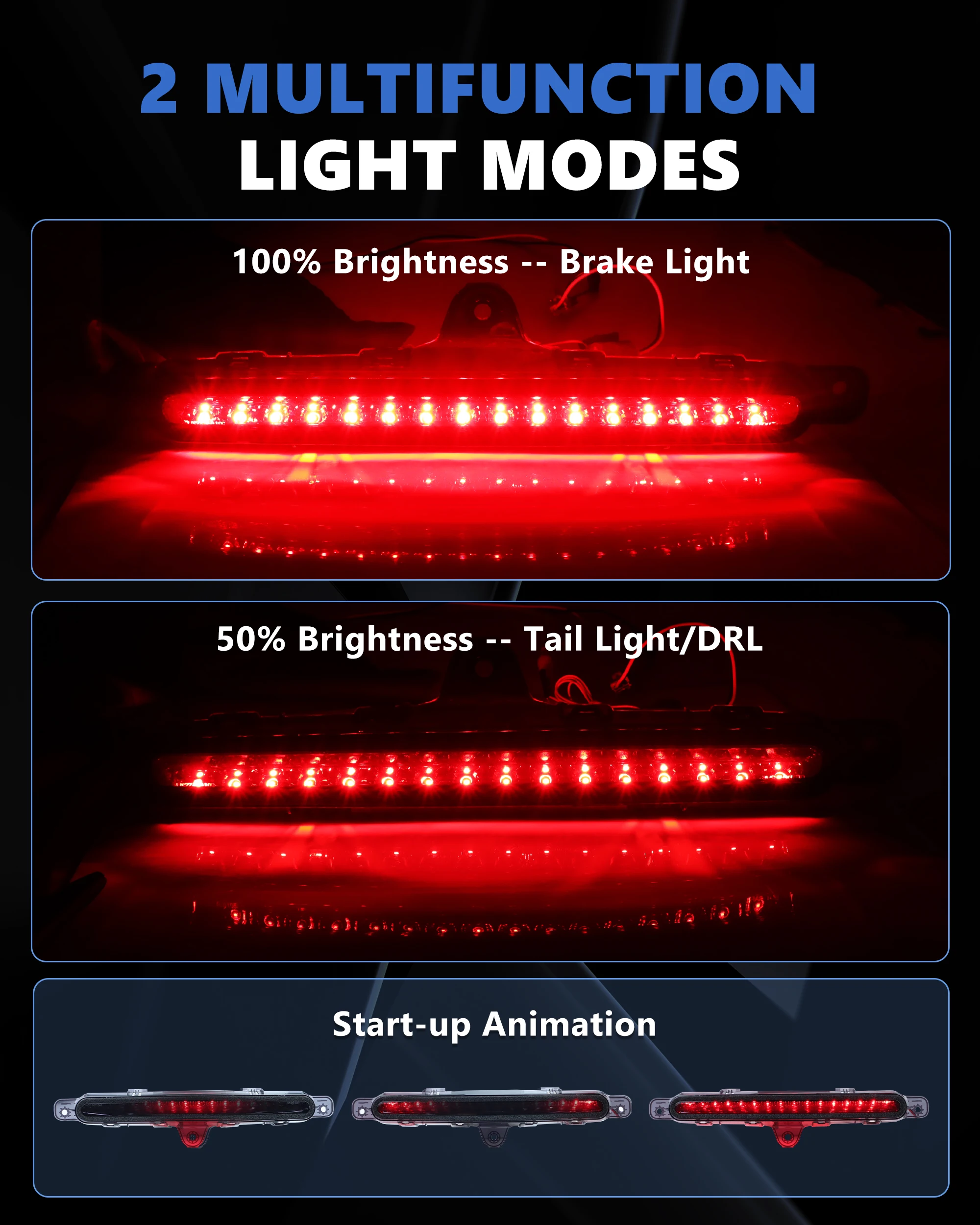 1Pcs Rear Backup Light Reverse - огляд і ціна Model Kit Mustang