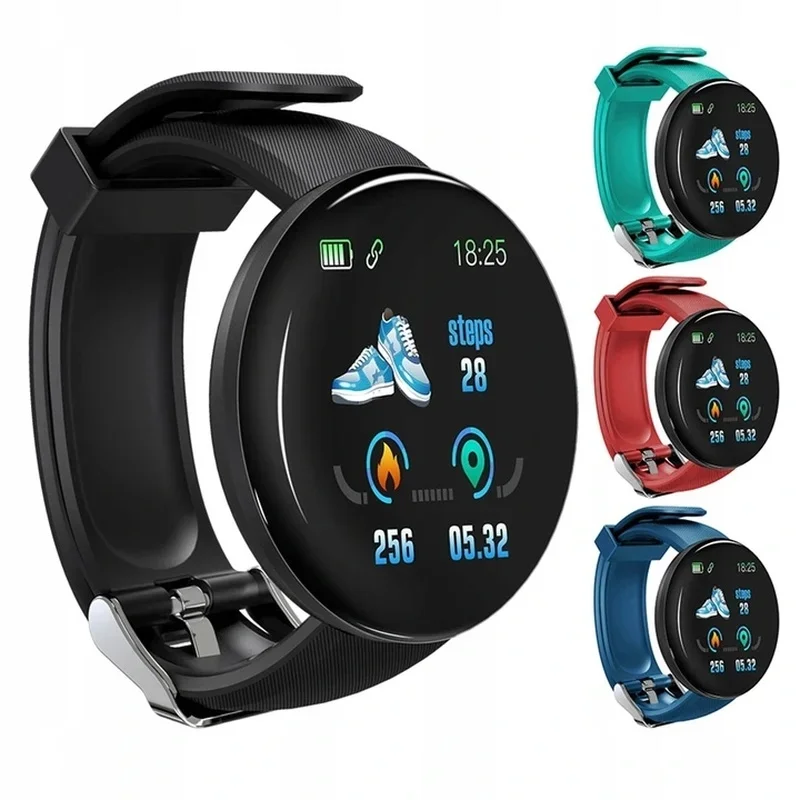 Smart Watch Men Smart Bracelet Smartwatch Waterproof Smart Touch Screen Smart Watch Woman Wartch Inteligente Bluetooth d18