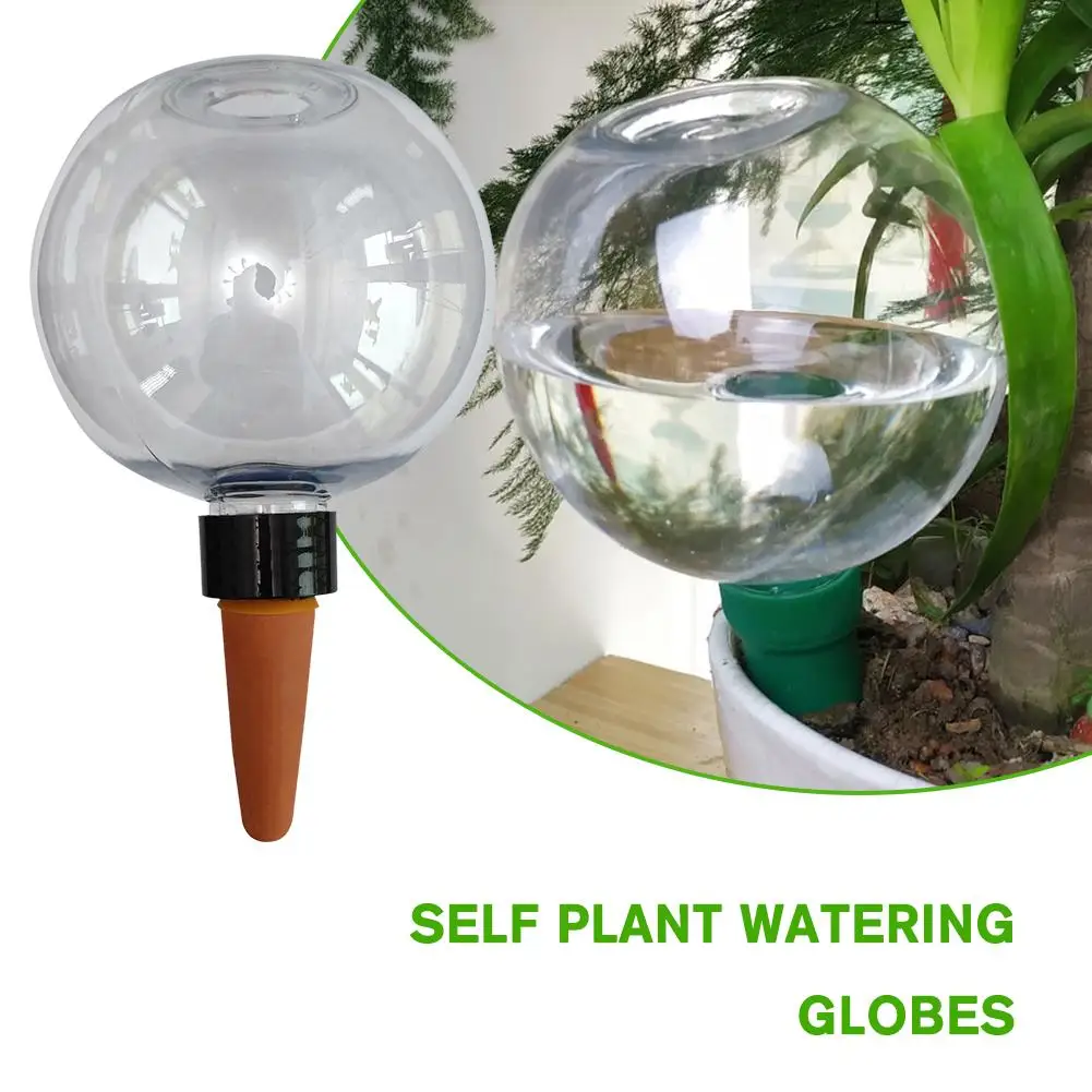 2pcs 500ML Ball Type Automatic Watering Device Lazy Cross-border Trade Seepage Flower Device Device Water Watering Foreign Y8B4