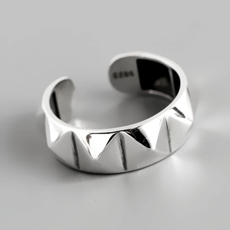  Elegant Diamonds Cut Geometric Rings for Women In Zinc Alloy Sturdy Jewelry