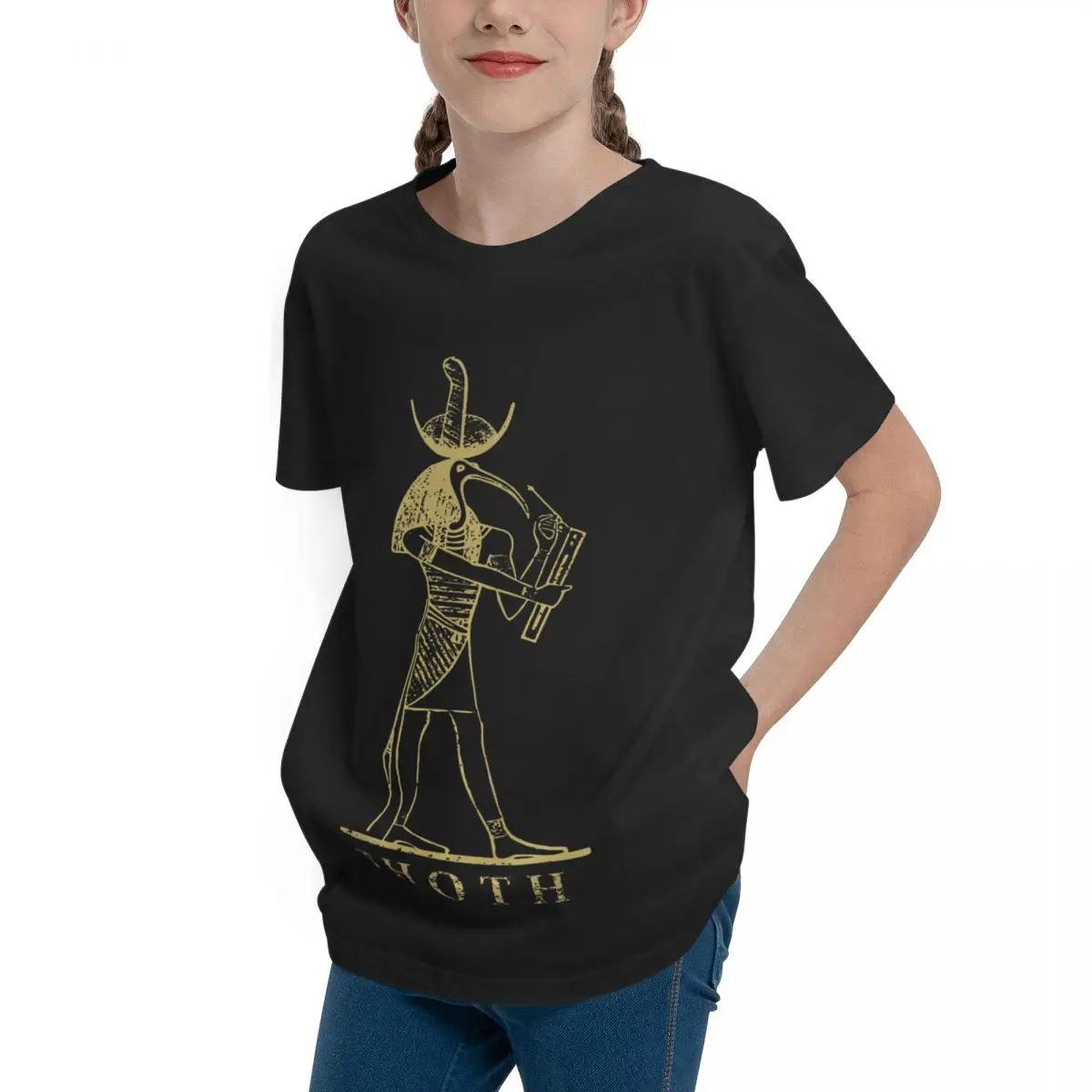Thoth God Of Magic mitología egipcia antigua, actividad de alta calidad, competición, Teeanger, Camiseta básica de manga corta, novedad