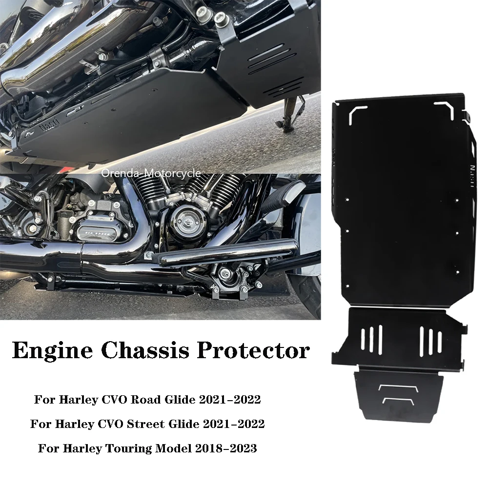 

Новая защитная пластина шасси двигателя для Harley Road Glide Street Glide 2018-2023 CVO Road Glide Street Glide 2021-2022